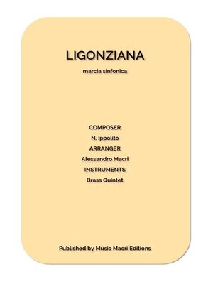 cover image of LIGONZIANA marcia sinfonica